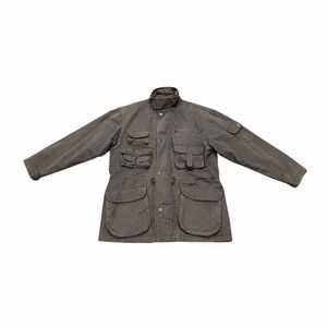 Woolrich Vintage Green Fishing Utility Jacket Mens M